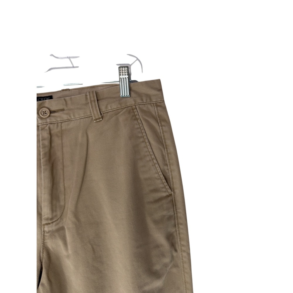 J.Crew The Bleecker Pants Men's Tan Khaki Business Casual Straight Leg 31 x 32 - Picture 4 of 14